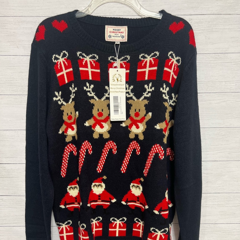 Daisys Boutique Gift-Deer Sweater